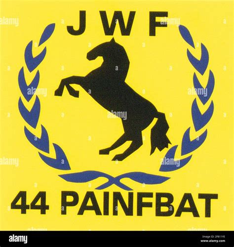 Emblem Of The 44th Armored Infantry Bataljon Johan Willem Friso Jwf 44