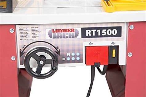 Super Saturday Lumberjack Tools Rt1500 1500w Bench Top Router Table