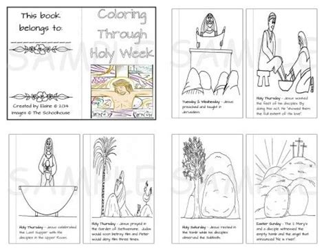 Free Printable Holy Week Coloring Pages
