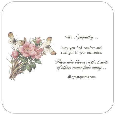 Free Printable Verses For Sympathy Cards 7 Free Printable Condolence