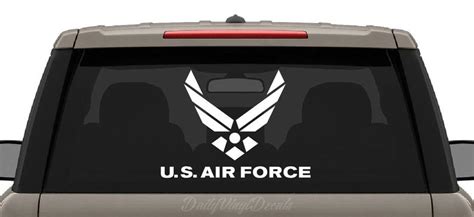Us Air Force Decal Apply To Cars Trucks Windows Laptops Etc Etsy