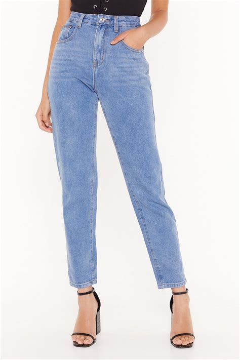 Debbie High Waisted Mom Jeans Shop Clothes At Nasty Gal Mom Jeans
