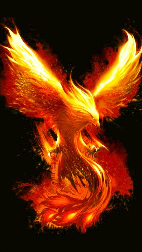 Taregan Eternal Fire Phoenix Shifter Phoenix Bird Art Phoenix