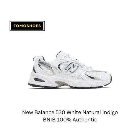Jual Sepatu New Balance 530 White Natural Indigo Mr530sg Original