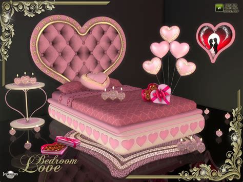 The Sims Resource Love Decorations Bedroom