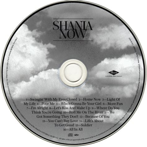 Shania Twain Now Japanese Edition Disc UICM 1053 Deluxe Edition