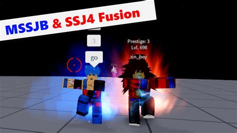 Ssj4 And Mssjb Fusion Dbz Final Stand Youtube