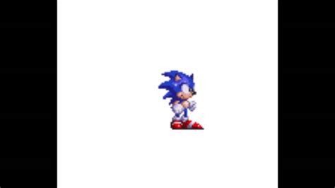 My Short Sonic Sprite Animation Youtube