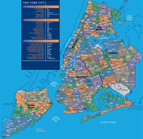 Map Neighborhoods Of New York