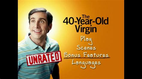 Dvd Play The 40 Year Old Virgin 2005 Unrated Ff Youtube