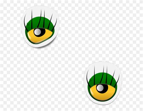 Monster Eyes Clipart Black And White Decal Clipart Flyclipart