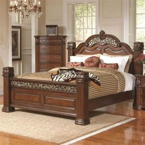 16 Luxury Wooden King Size Bed For Your Master Bedroom ~