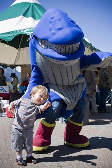 Spike The Whale Uas Mascot Mascot Sports Advertising Baby Strollers