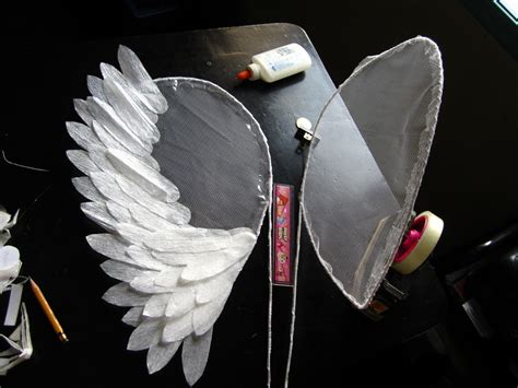 diy wings costume angel wing diy paper bag maleficent wings diy