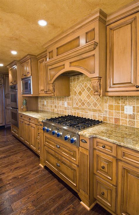 White cabinets also pair well with many popular styles, including farmhouse kitchen designs. Tuscan Kitchen Freshly Distressed - Farmhouse - Kitchen ...