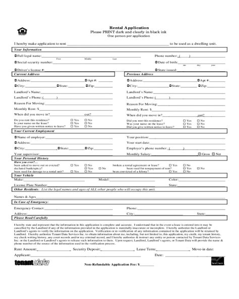 Kansas Rental Application Form Edit Fill Sign Online Handypdf