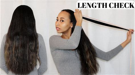 Length Check 2019 Journey To Tailbone Length Hair Youtube