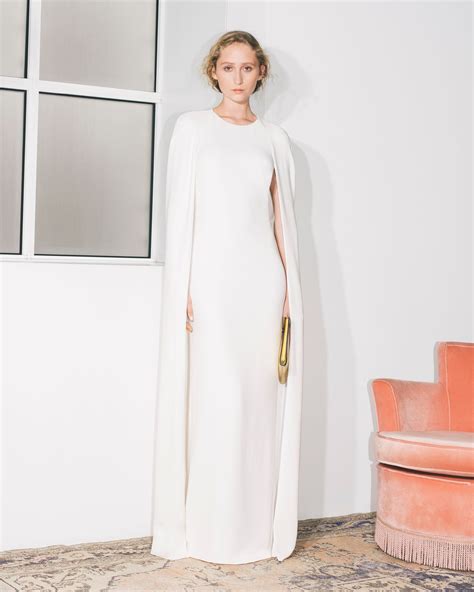 The Caped Violet Dress From The New Stella Mccartney Bridal