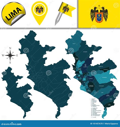 Lista 101 Imagen De Fondo Mapa De Lima Y Sus Distritos Cena Hermosa