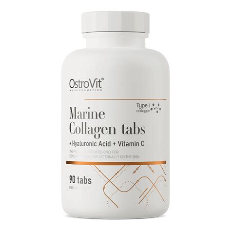Ostrovit Marine Collagen Hyaluronic Acid And Vitamin C Tabs