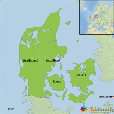 Dies bedeutet, dass diese karte ohne zustimmung weiterverwendet werden darf. StepMap - Dänemark Übersicht - Landkarte für Dänemark