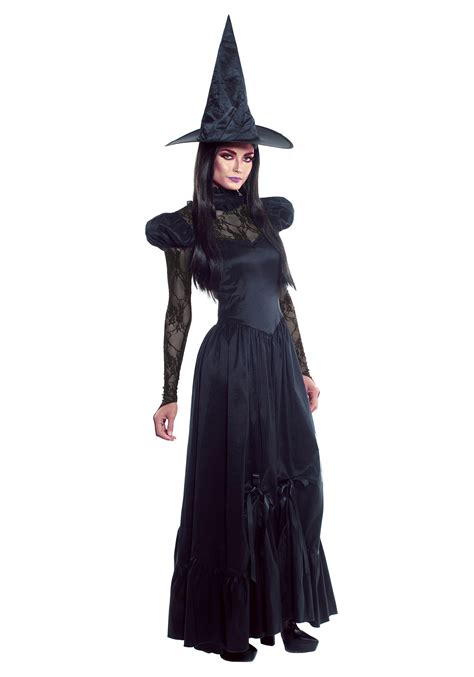 Womens Plus Size Emerald Witch Costume