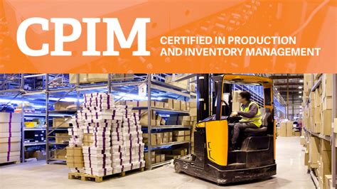 Certification In Production And Inventory Management Cpim