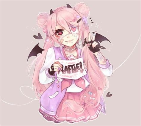 Anime Demon With Pink Hair