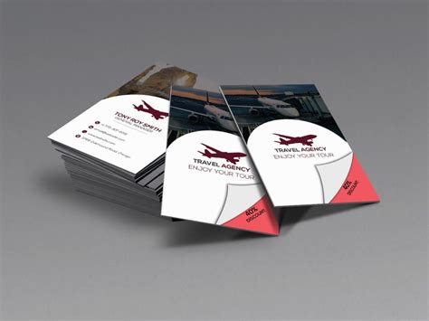 Free And Premium Travel Agency Business Cards 2021 Techmix