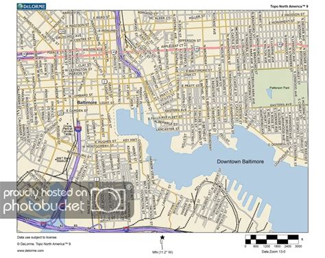Miscellaneous Posts Downtown Baltimore And Inner Harbor Map Pertaining