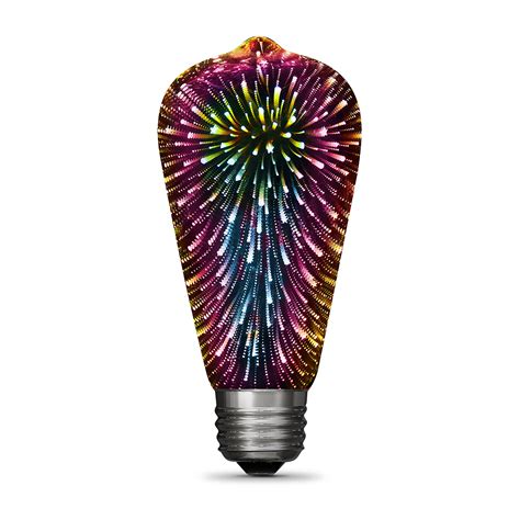 Feit Electric Infinity 3d Fireworks Effect Decorative St19 Led Light