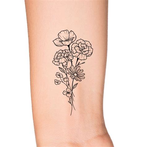 Update 76 Simple Small Flower Tattoos Esthdonghoadian