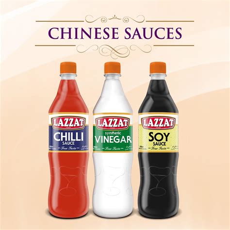 Chinese Sauces Lazzat Foods True Taste