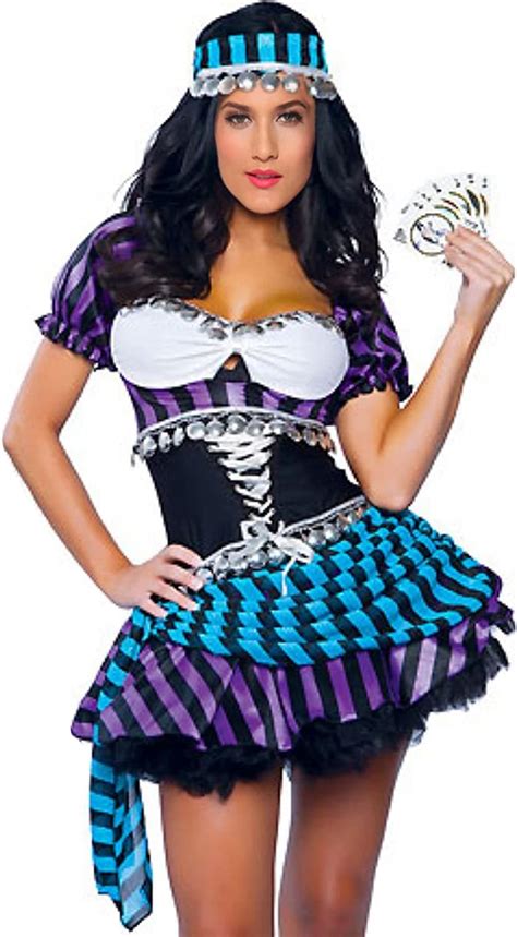 Jj Gogo Sexy Gypsy Costume Women Halloween Fancy Gypsy