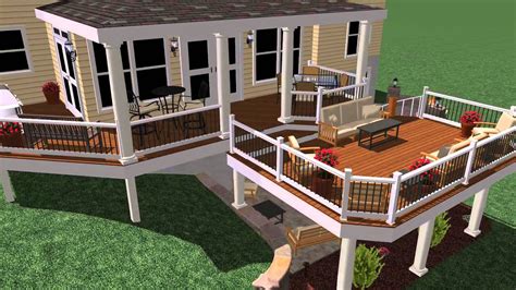 3d Deck Design And Rendering Youtube