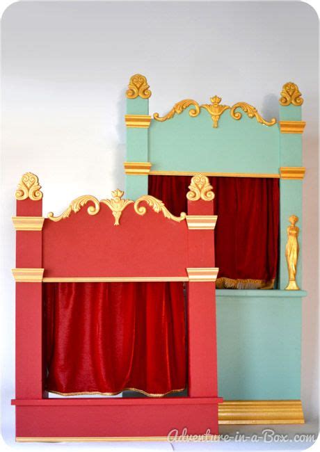 How To Make A Puppet Theatre Puppets Diy Puppet Theater Kids Theater