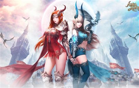 Wallpaper The City Girls The Game League Of Angels League Of Angels