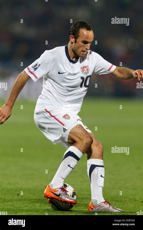 Landon Donovan Of The United States Changes Direction During A 2010