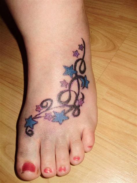 Fake foot tattoos for kids. 35 Sexy Foot Tattoos For Girls - SloDive