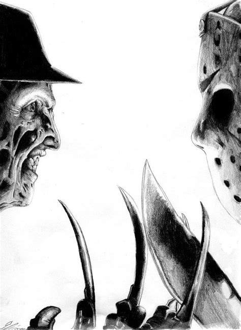 Freddy Vs Jason By Ubob On Deviantart Best Horror Movies Horror