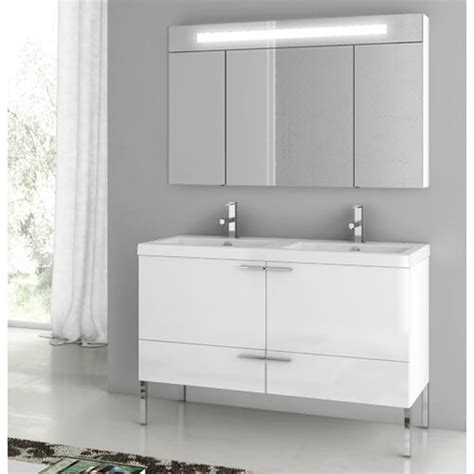 Shop acf bathroom vanities online for your bathroom remodel or renovation. New Space 47" Double Bathroom Vanity Set | Wayfair