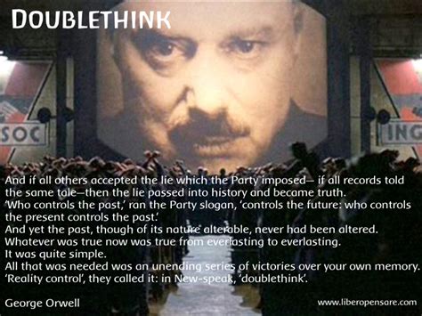 Doublethink George Orwell