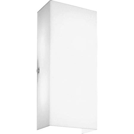 Outdoor sconces come in a variety of styles to fit any lighting goal or decor. Progress Lighting P3893-30 White Acrylic 2 Light 16" Tall ...