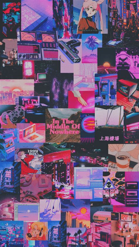 Revive the 90s and create your own mixtape with our new custom cassette print. #wallpaper #collage #retro #future #retrofuturism #pink # ...