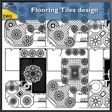 Free Flooring Tiles Design Cad Design Free Cad Blocksdrawingsdetails
