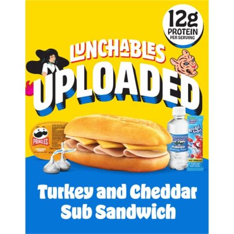 metro market lunchables uploaded 6 inch turkey and cheddar sub sandwich 15 oz