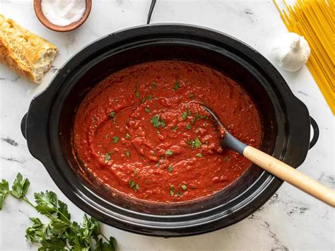 Slow Cooker Spaghetti Sauce Budget Bytes