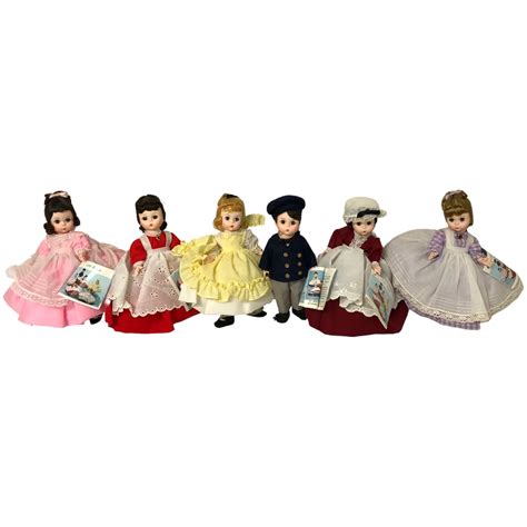 Madame Alexander Little Women Dolls Complete Set Of 6 Ruby Lane