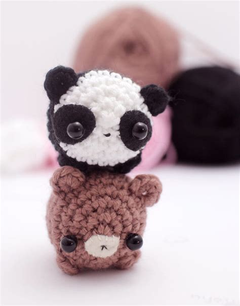 Crochet Panda Pattern Kawaii Amigurumi Pattern