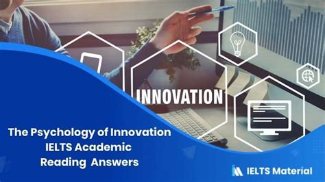 The Psychology Of Innovation Ielts Reading Answers